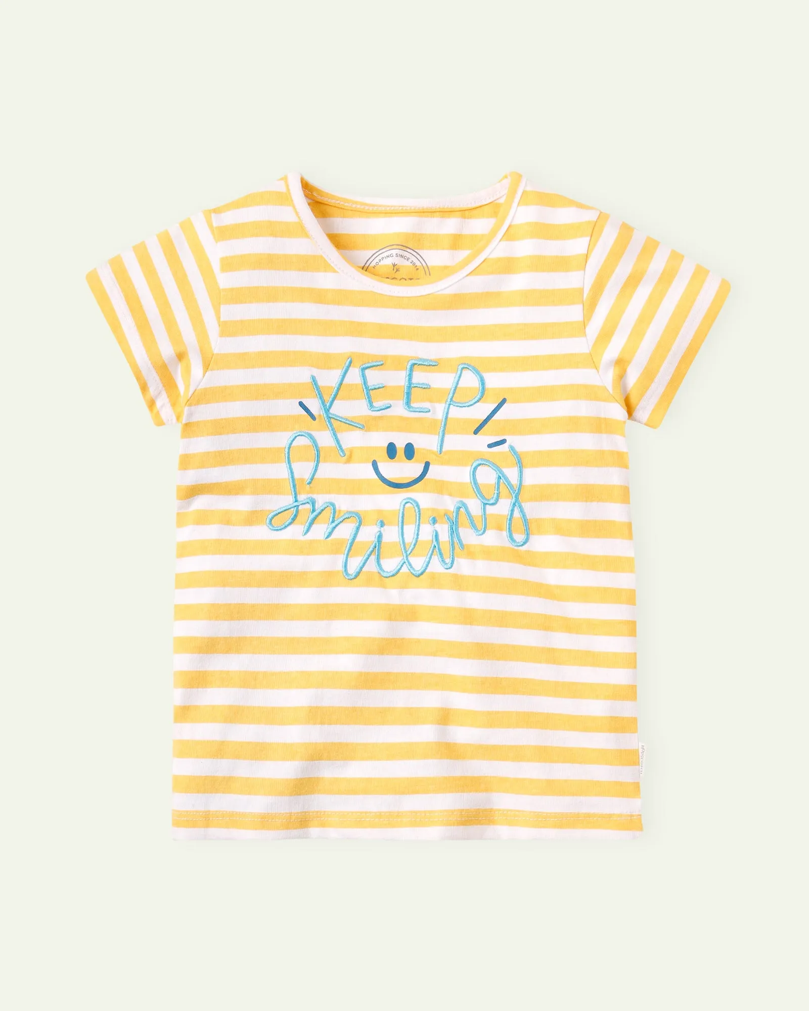 T-Shirt with Smile Design