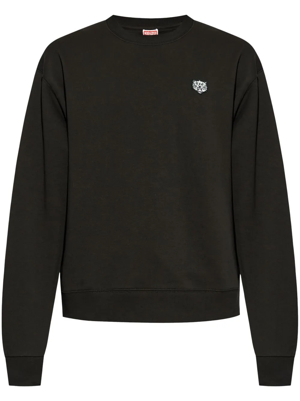 Kenzo Cotton Sweatshirt With Logo Patch