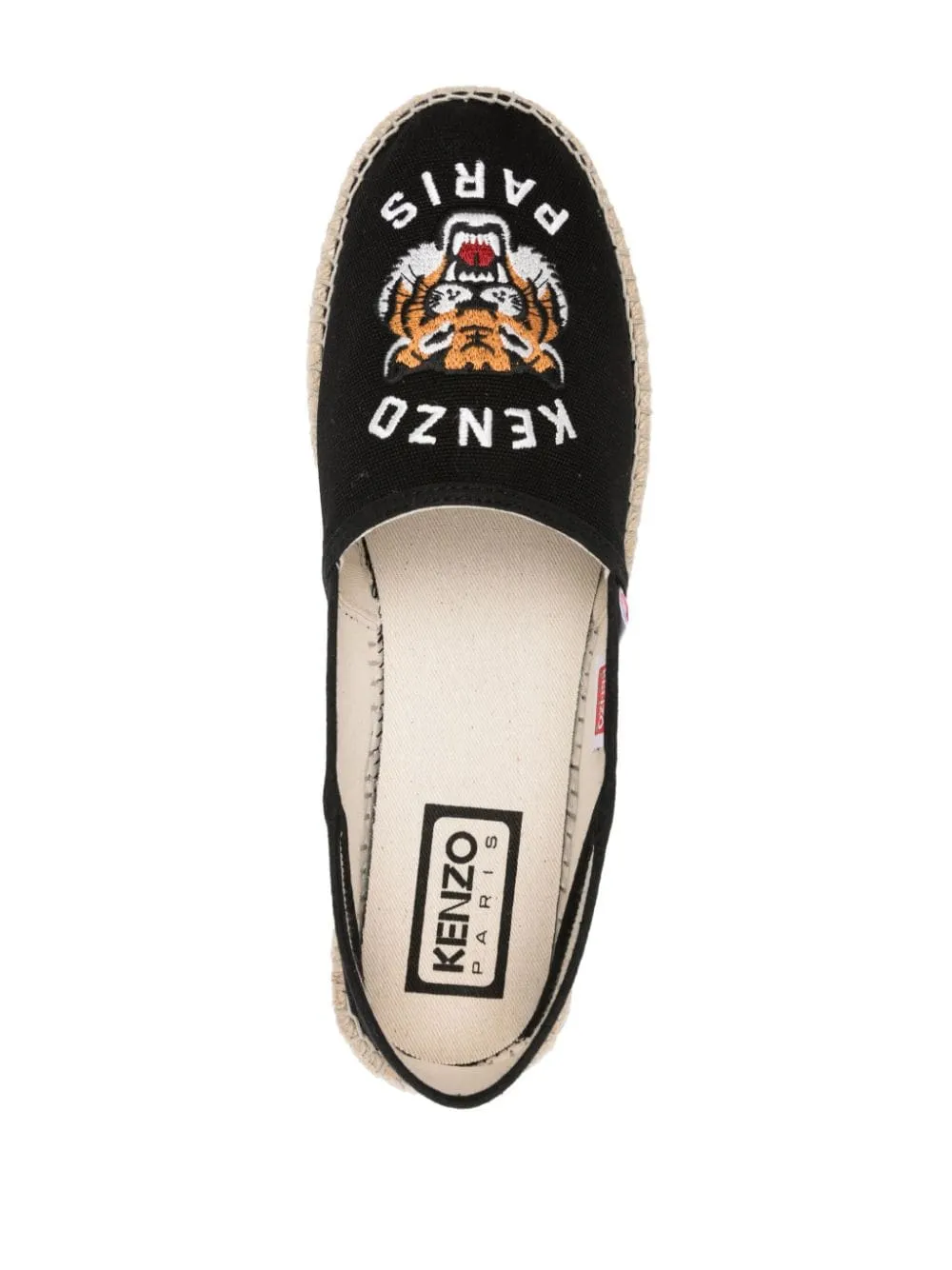 Kenzo Logo Cotton Espadrilles