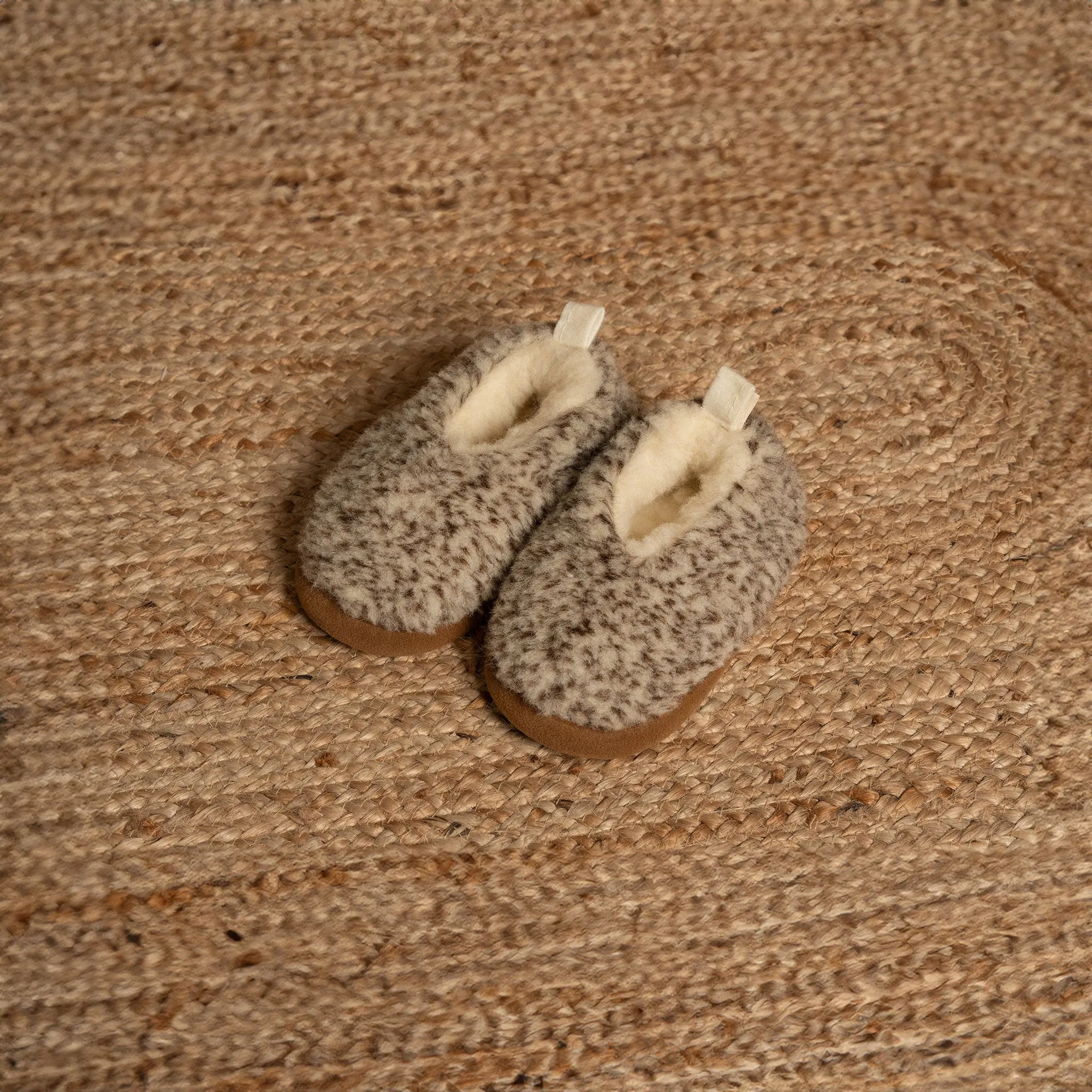 Children's Wool Bootie Slippers