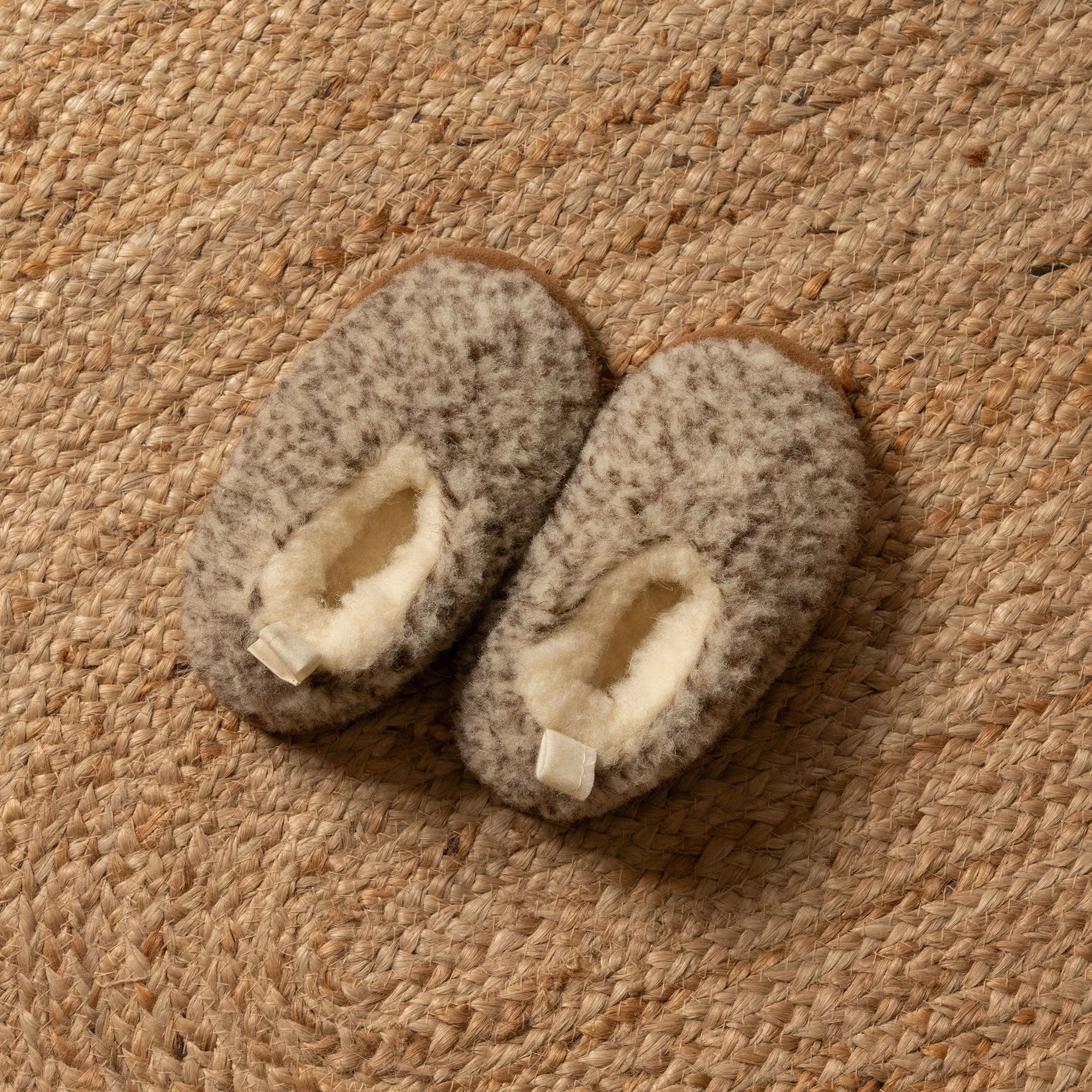 Children's Wool Bootie Slippers