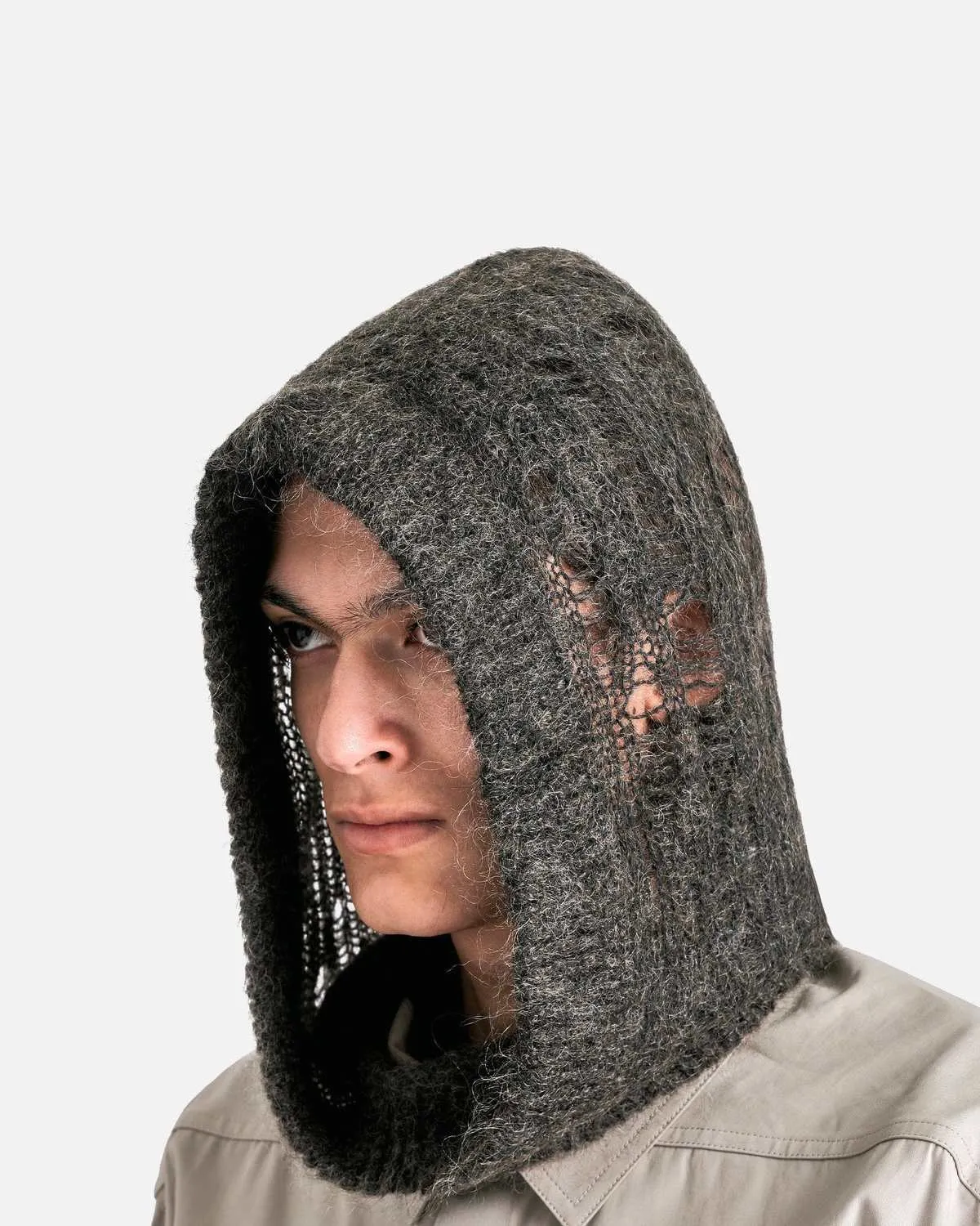 Dark Dust Knit Hood