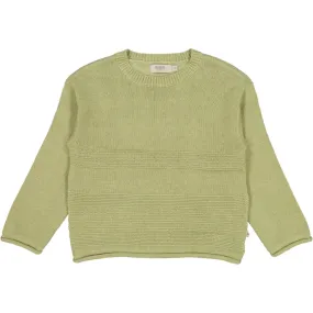 Knit Pullover Gunnar - forest mist