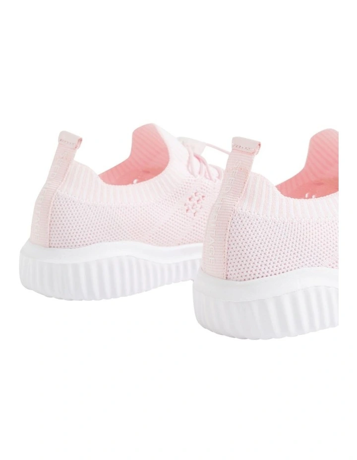 Knit Trainer in Pink