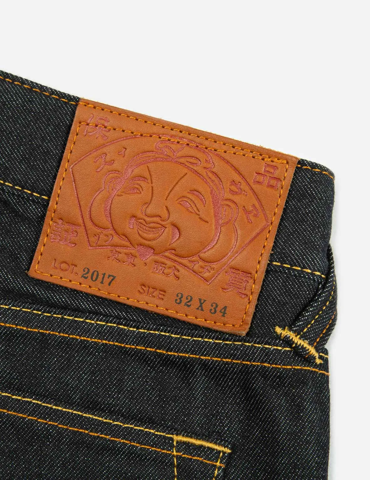 Komainu and Japanese-pattern Daicock Carrot Fit Jeans #2017