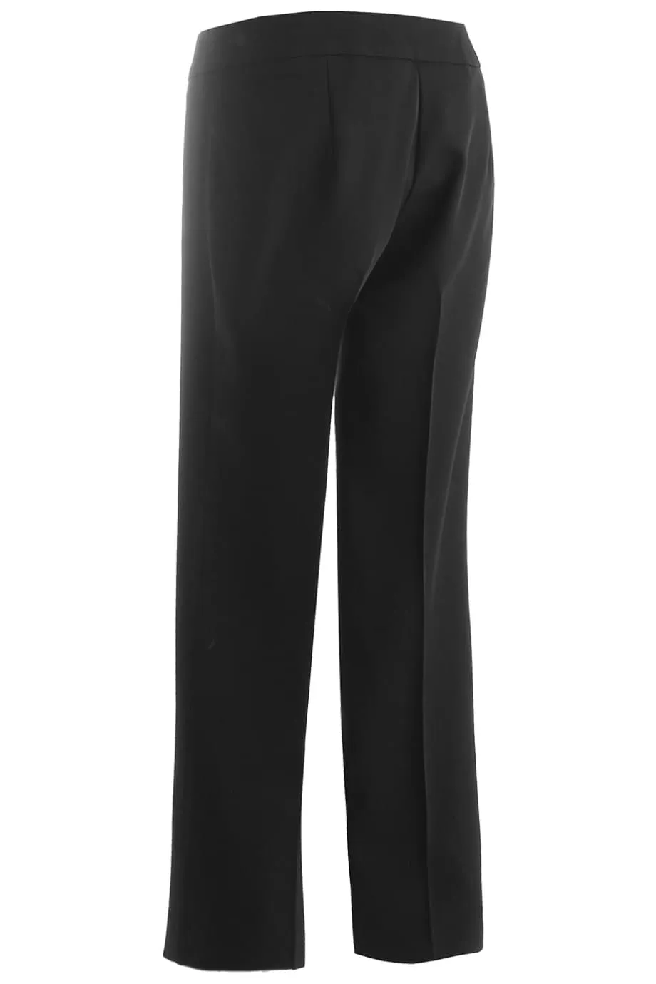 Ladies' Black Hospitality Flat Front Pant