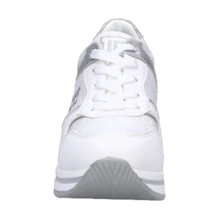 Laura Biagiotti 8427 Women's White Laced Sneakers