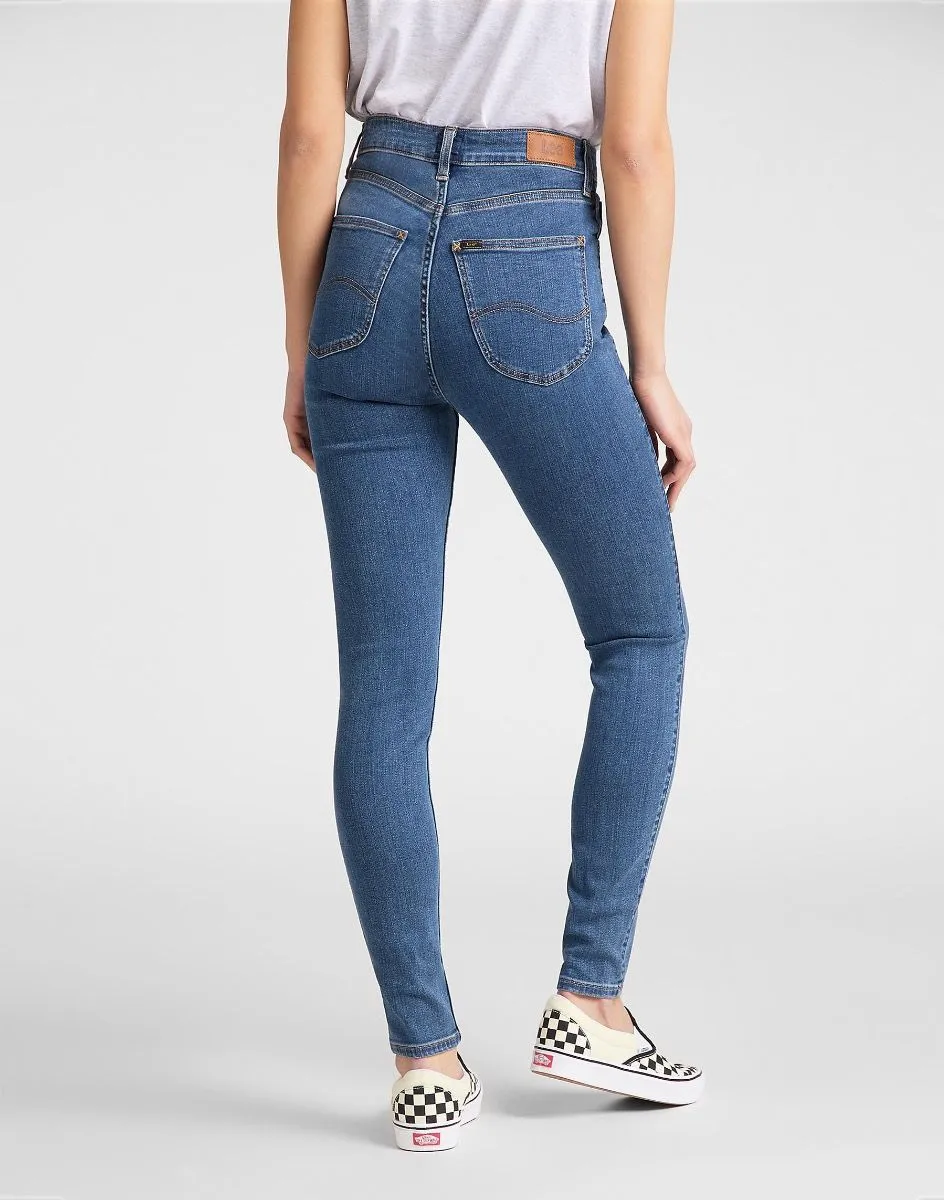 Lee Ivy Skinny Stretch Jeans Clean Play