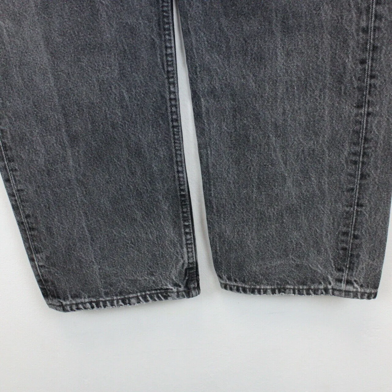 LEVIS 501 Denim Jeans Grey Charcoal | W36 L30