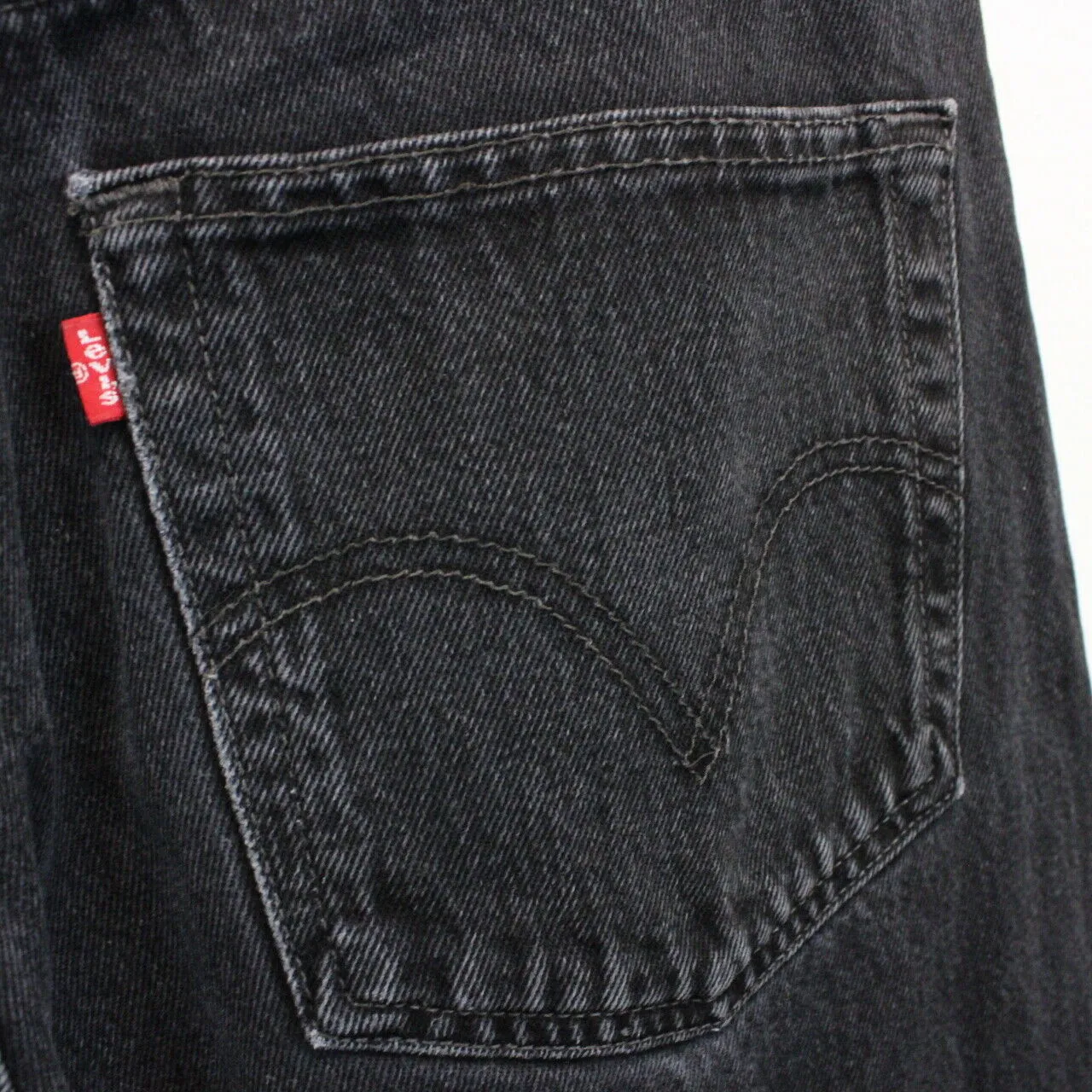 LEVIS 501 Jeans Black Charcoal | W34 L32