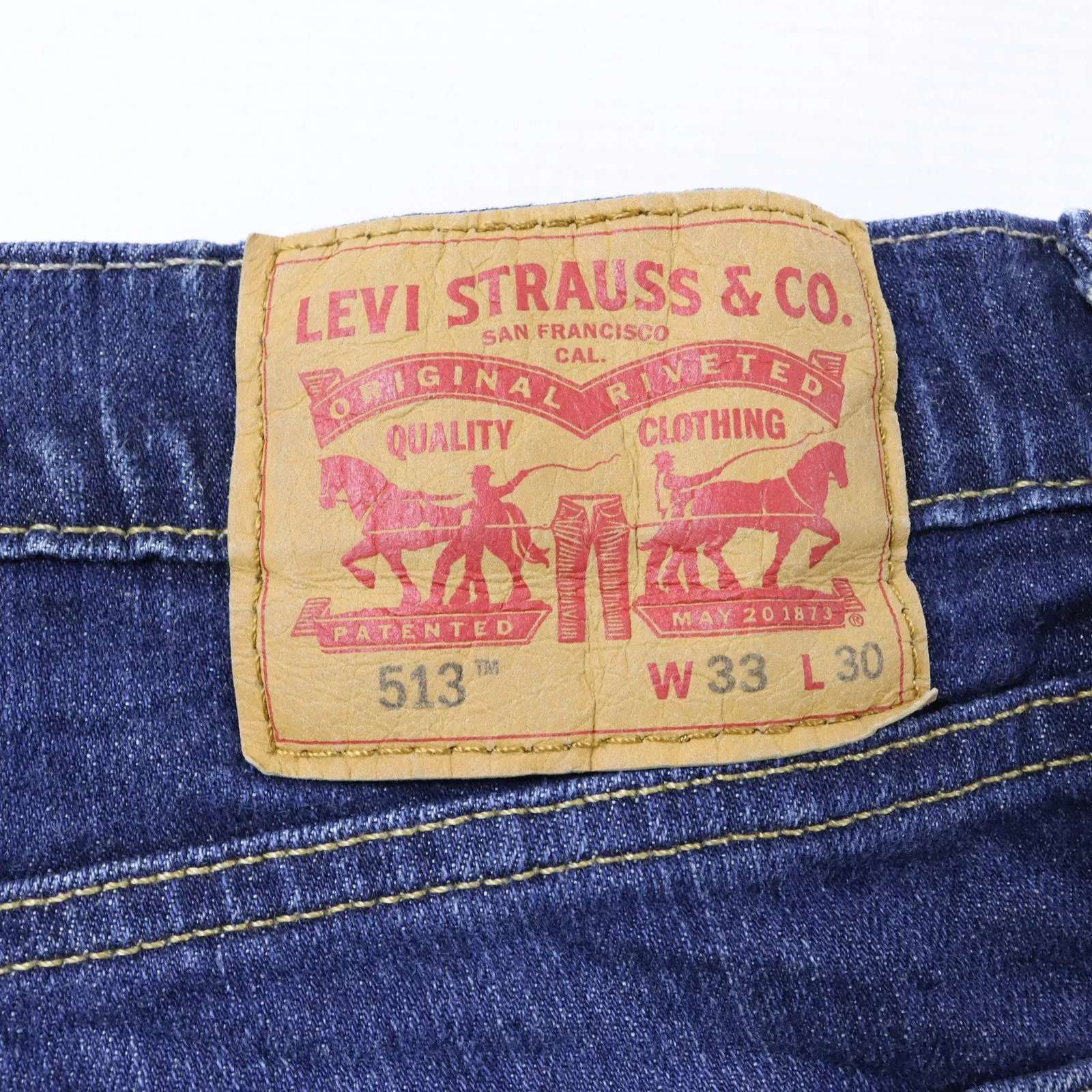 Levi's 513 Blue Jeans