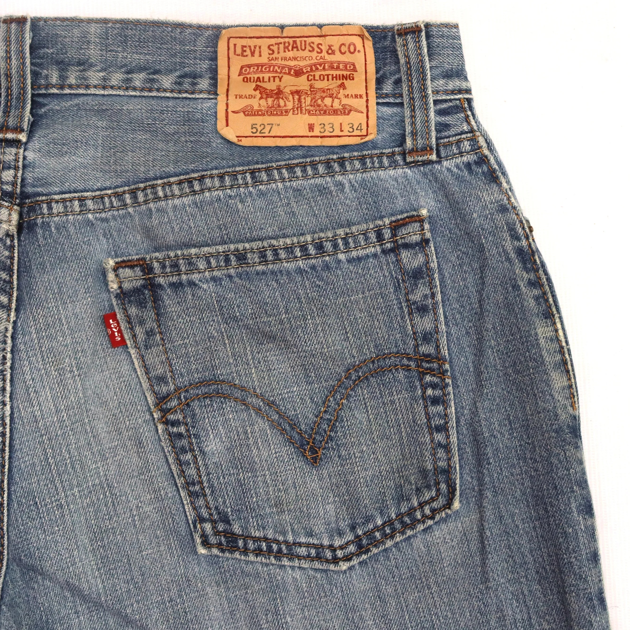 Levi's 527 Blue Jeans