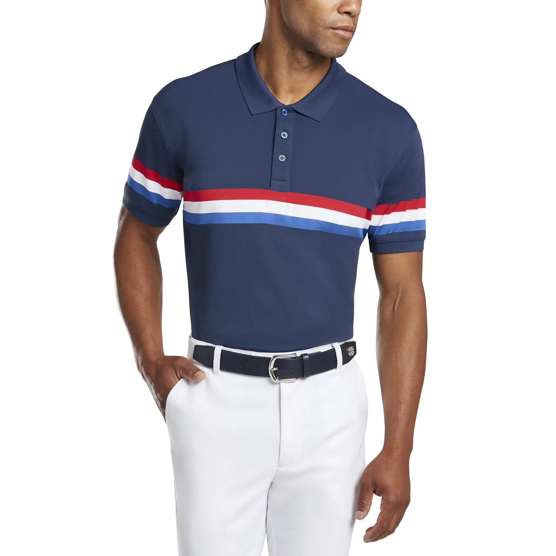 Freedom Striped Polo