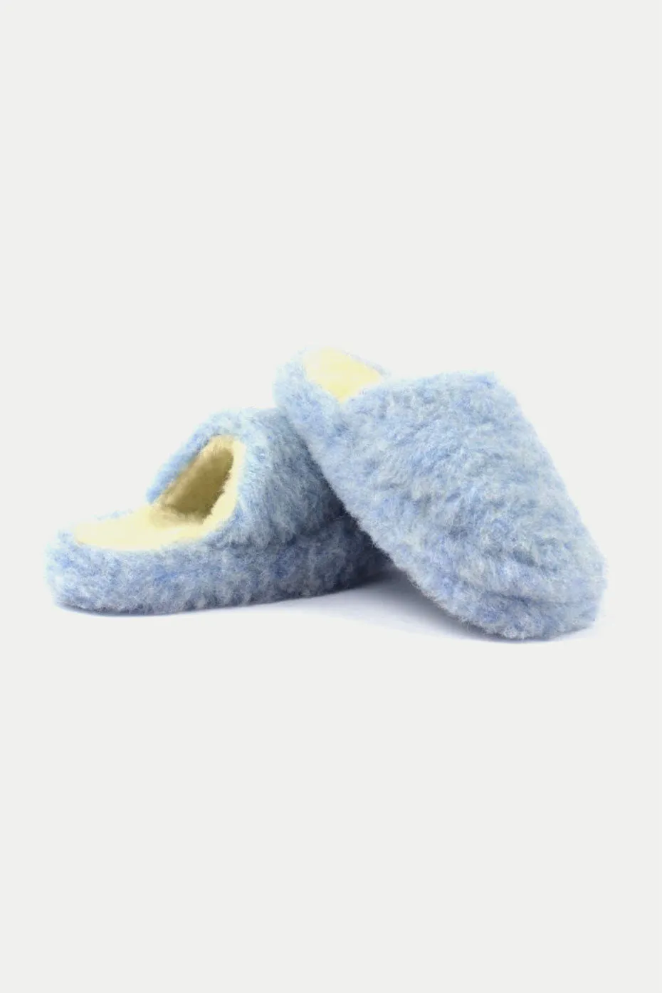 Light Blue Half Slippers