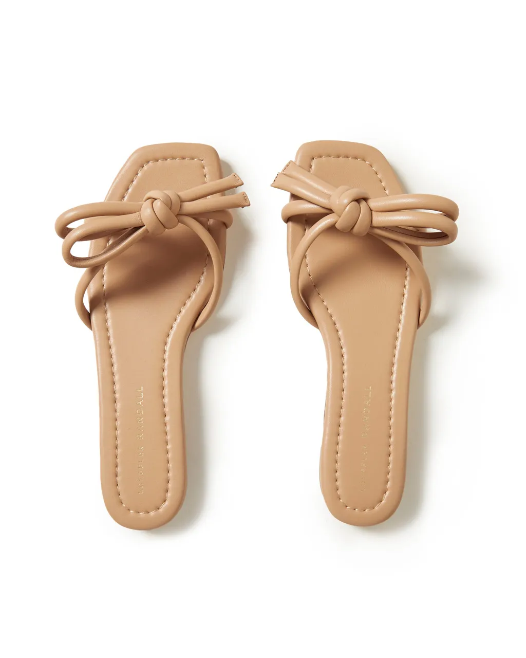 Dune Loeffler Randall Hadley Leather Bow Flat