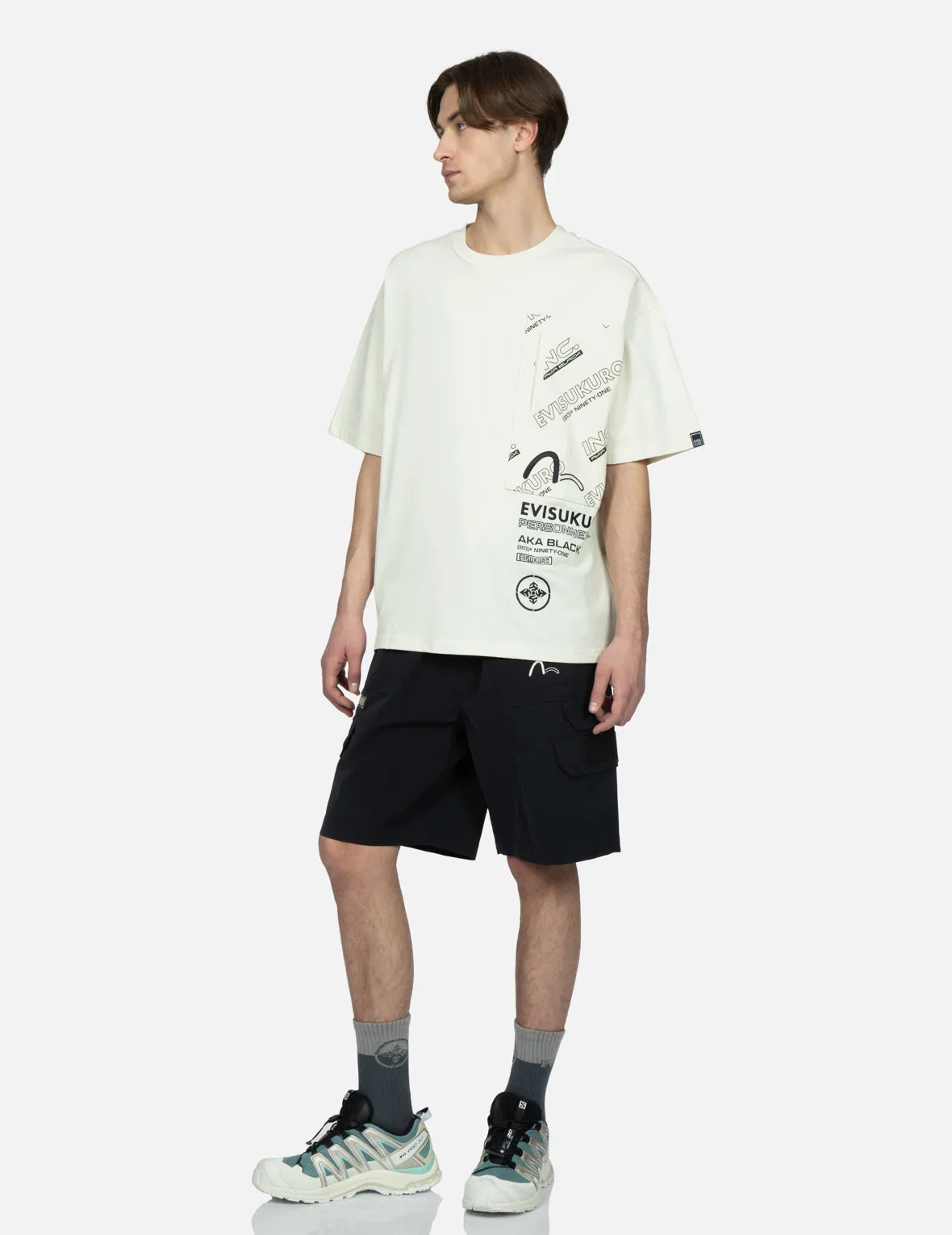 Logo-print Pocket Boxy T-Shirt