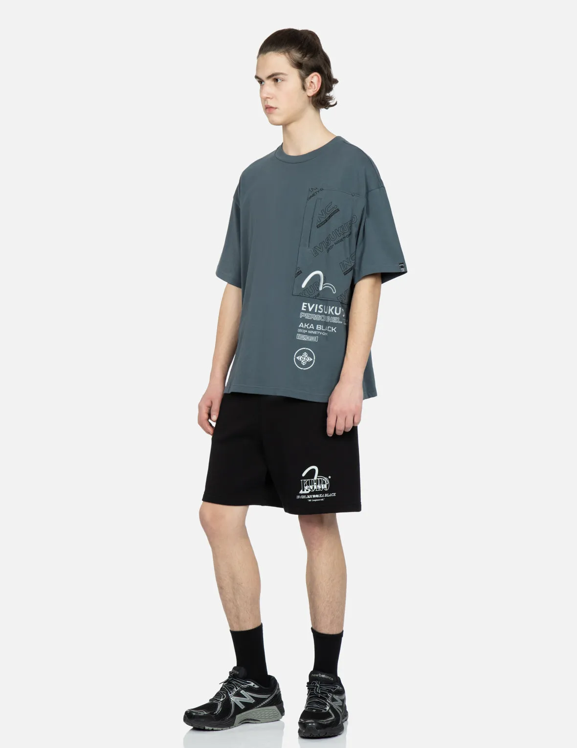 Logo-print Pocket Boxy T-Shirt