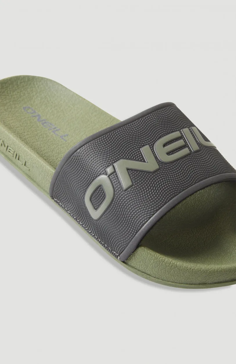 Logo Slides | Deep Lichen Green