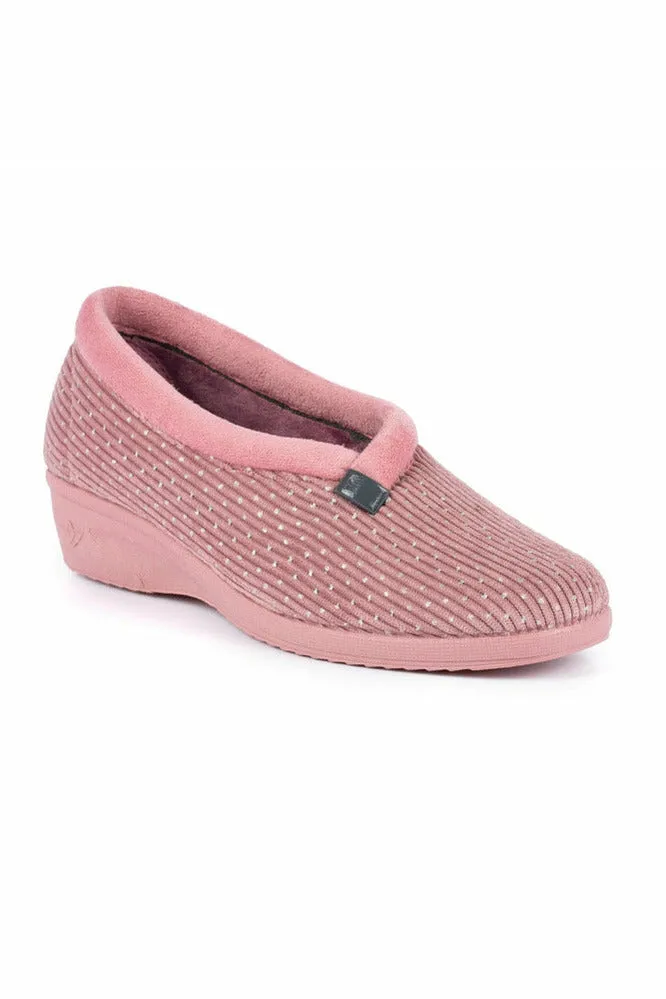 Lunar Womens Slippers KLA 155 Greta in Pink