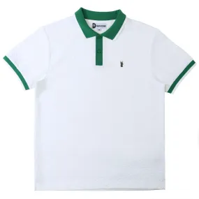 M384 Bellagio Knit Polo (White)