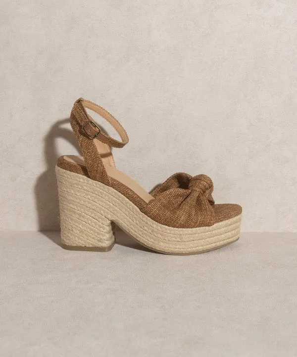 Mack Espadrille Wedge Sandal - Stylish Heeled Sandal