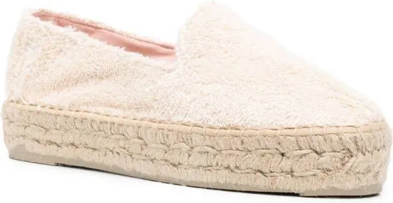 Manebi braided raffia-sole espadrilles Neutrals