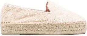 Manebi braided raffia-sole espadrilles Neutrals