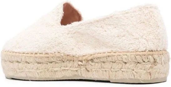 Manebi braided raffia-sole espadrilles Neutrals