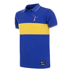 Maradona X COPA Boca Embroidery Polo Shirt - Blue/ Yellow