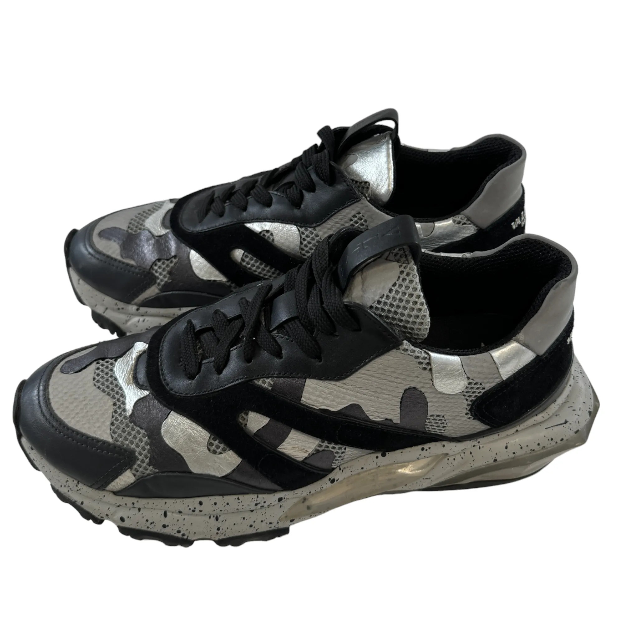 Black Camouflage Bounce Trainers for Men - Size EU 41 / UK 7