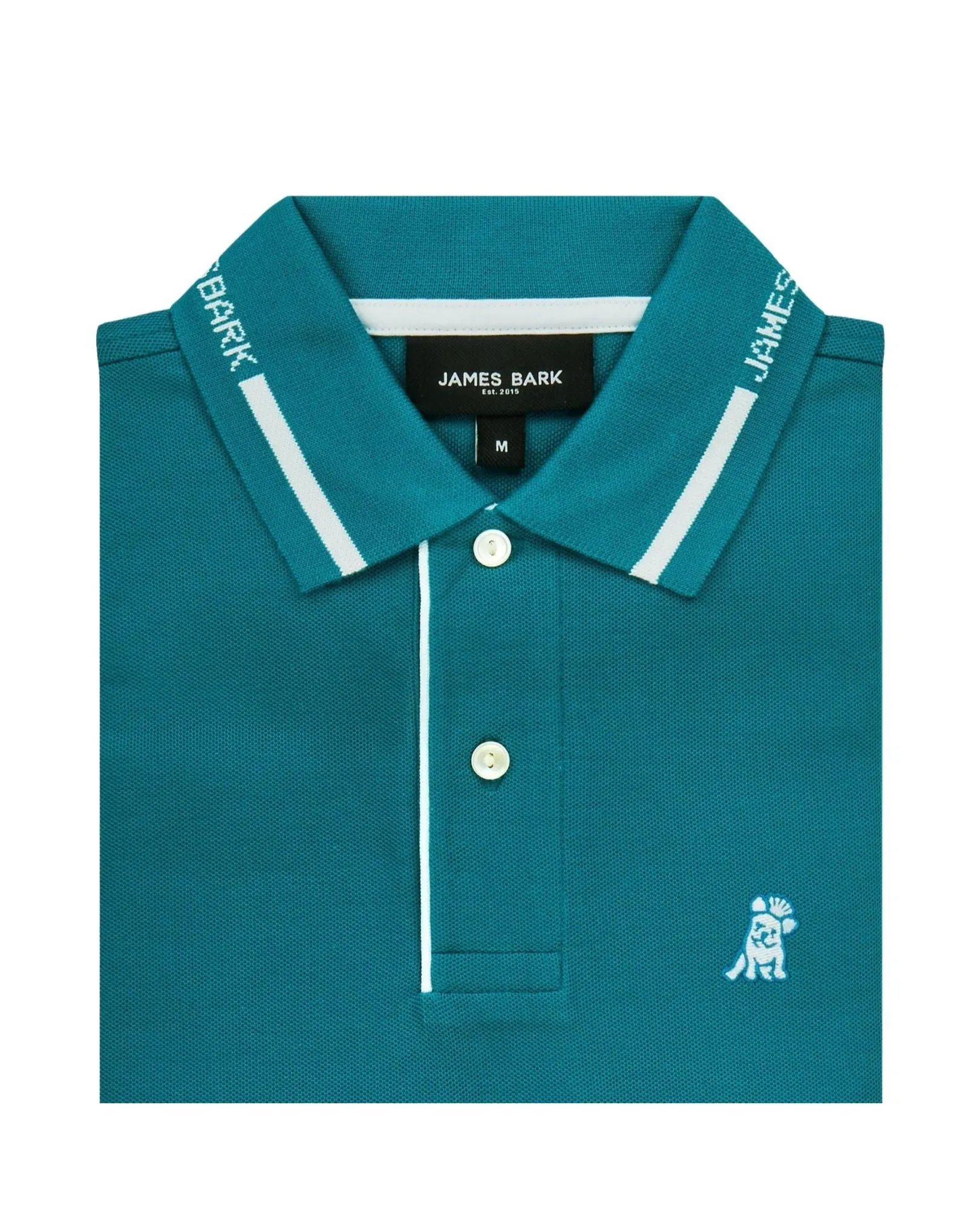 Men's Branded Collar Polo Shirt - Harbor Blue A212