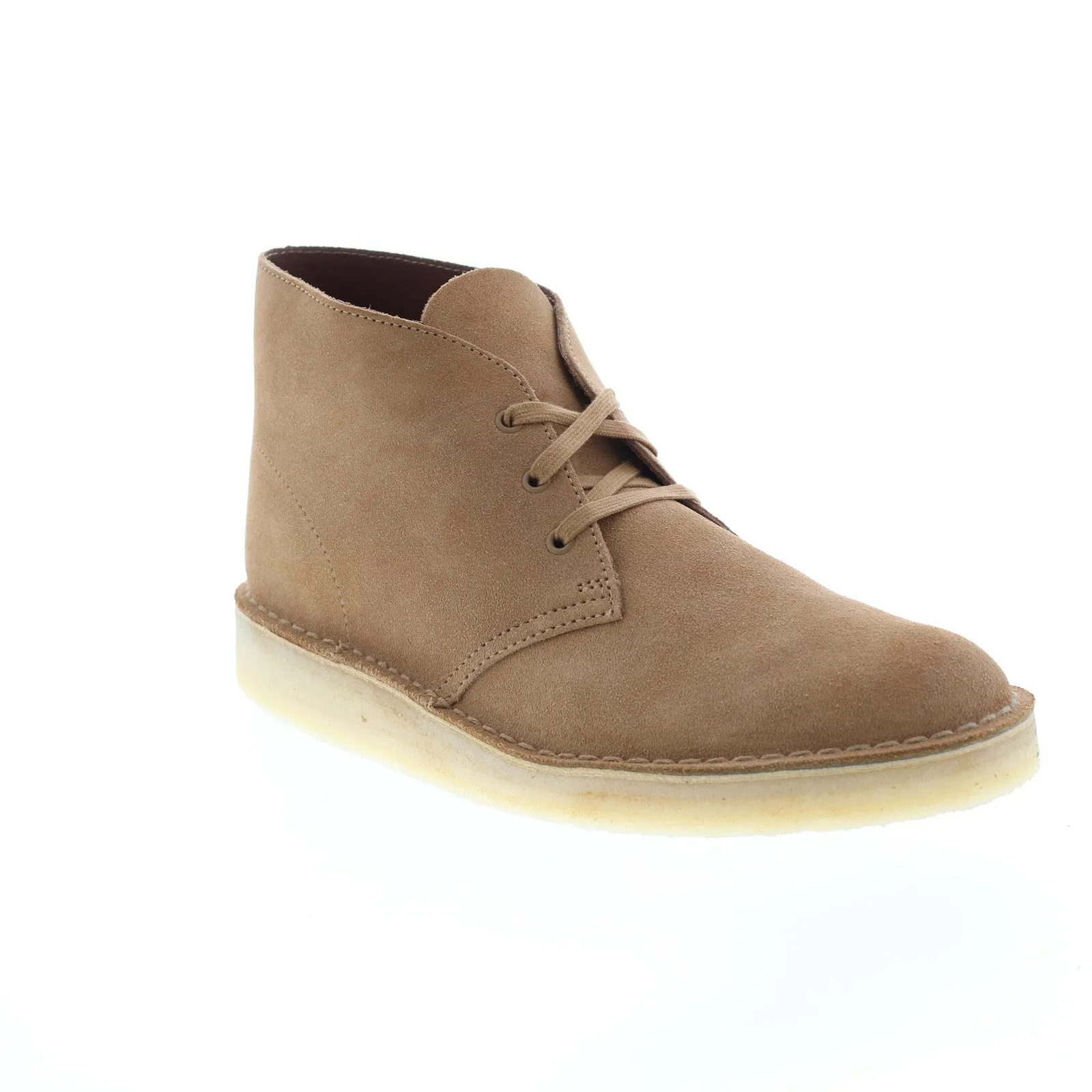 Men's Brown Suede Chukka Boots - Clarks 26167862 Desert Coal