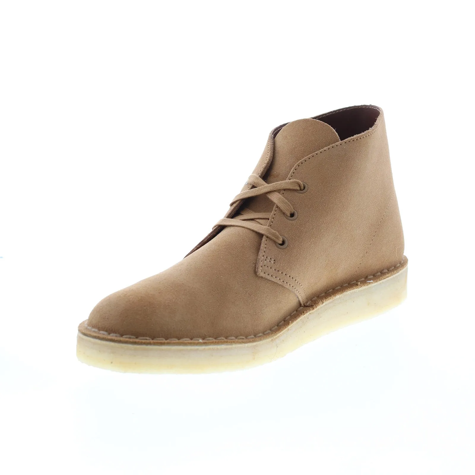 Men's Brown Suede Chukka Boots - Clarks 26167862 Desert Coal