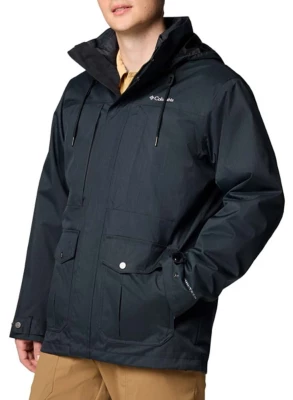 Men's Columbia Horizons Pine II Interchange Waterproof Detachable Hood 3-in-1 Jacket