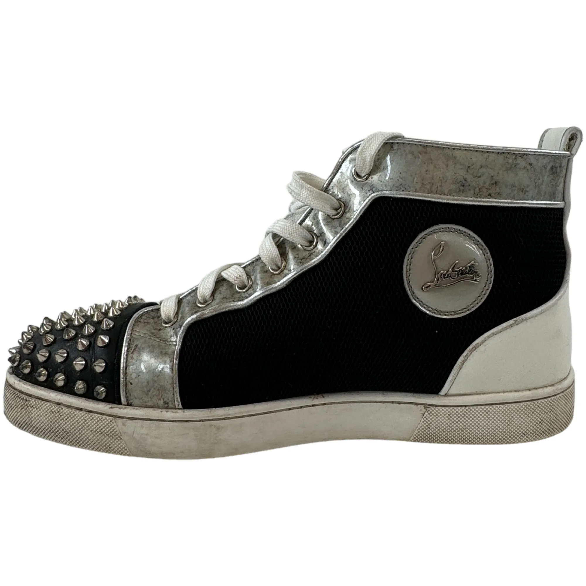 Orlato Marble Spikes High Top Trainers Black - EU 44 / UK 10