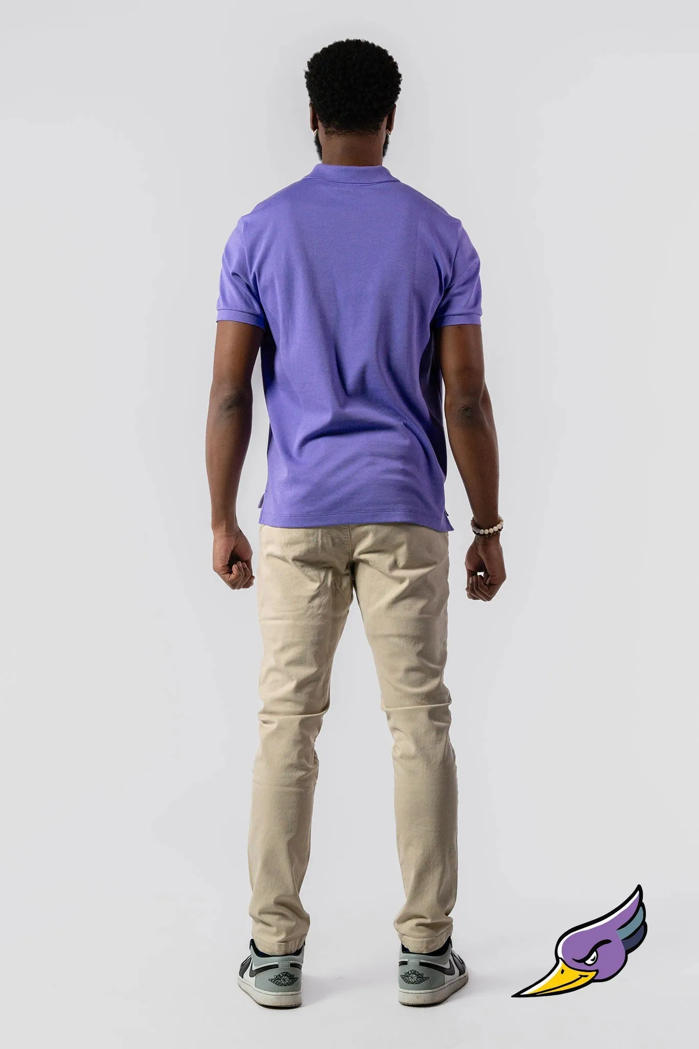 MEN'S POLO SHIRT - VIOLET