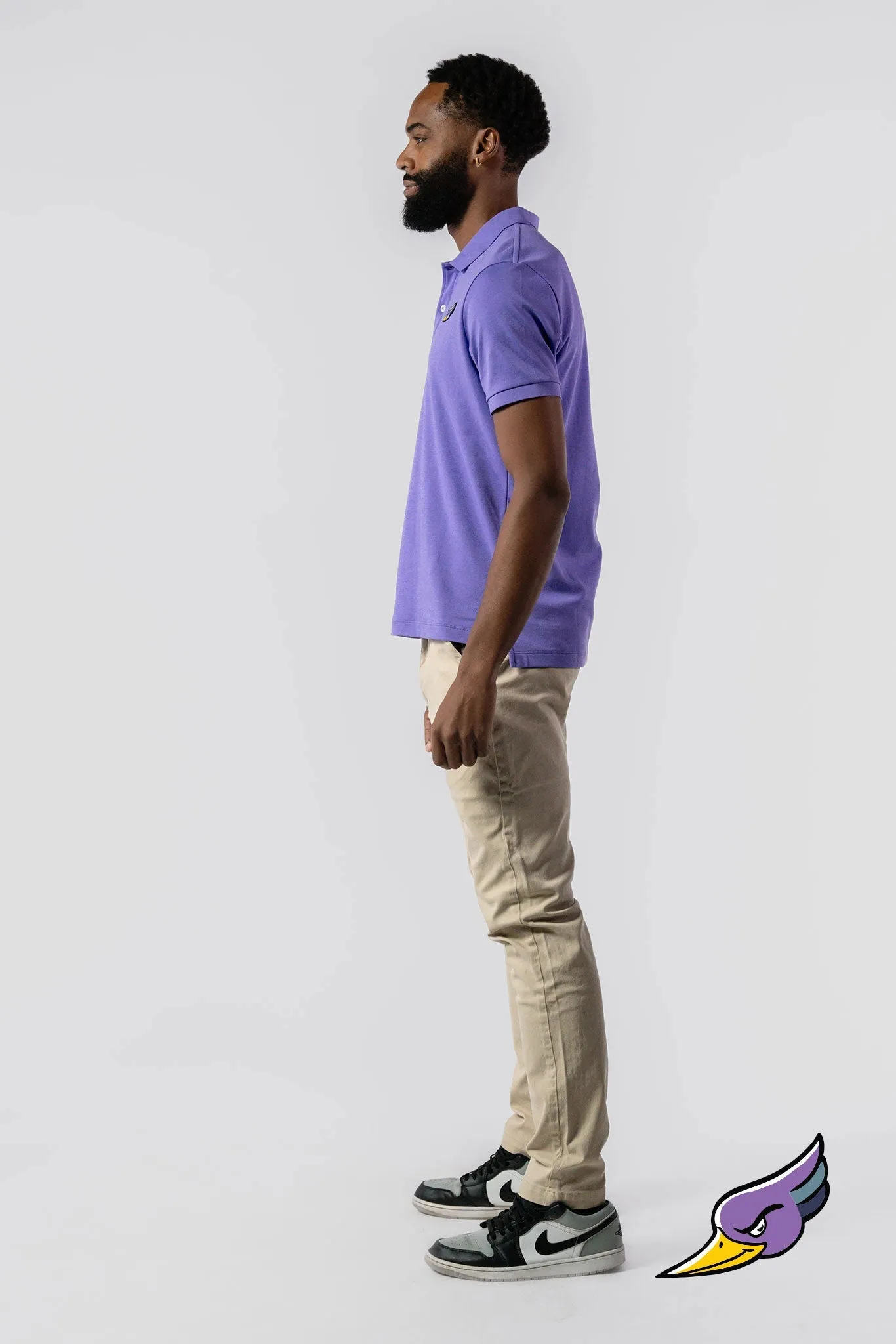 MEN'S POLO SHIRT - VIOLET