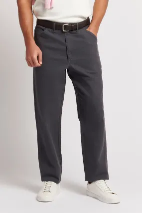 Mens Worker Trousers in Ebony