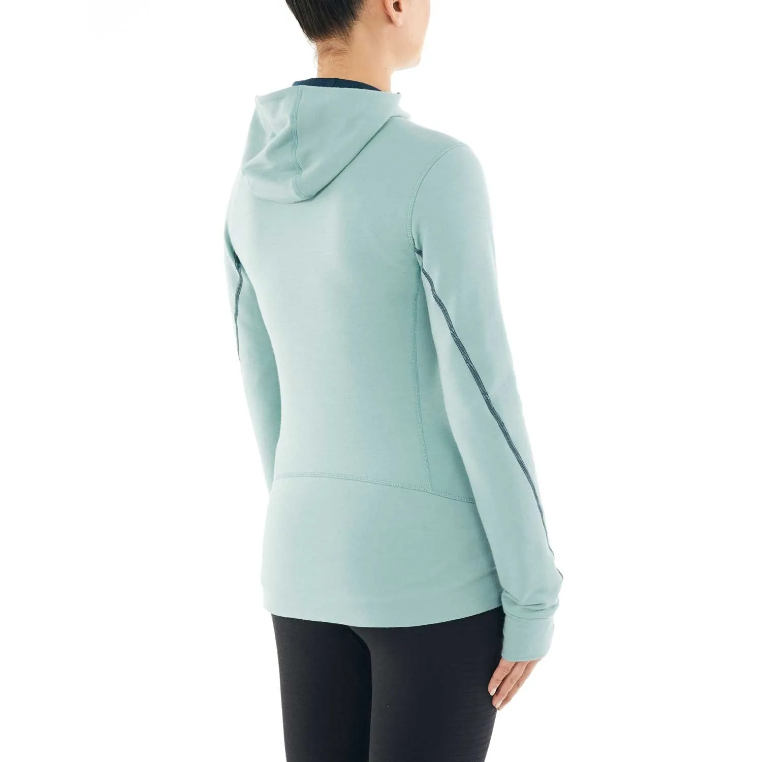 Merino Quantum II Long Sleeve Zip Hood Jacket - Women's