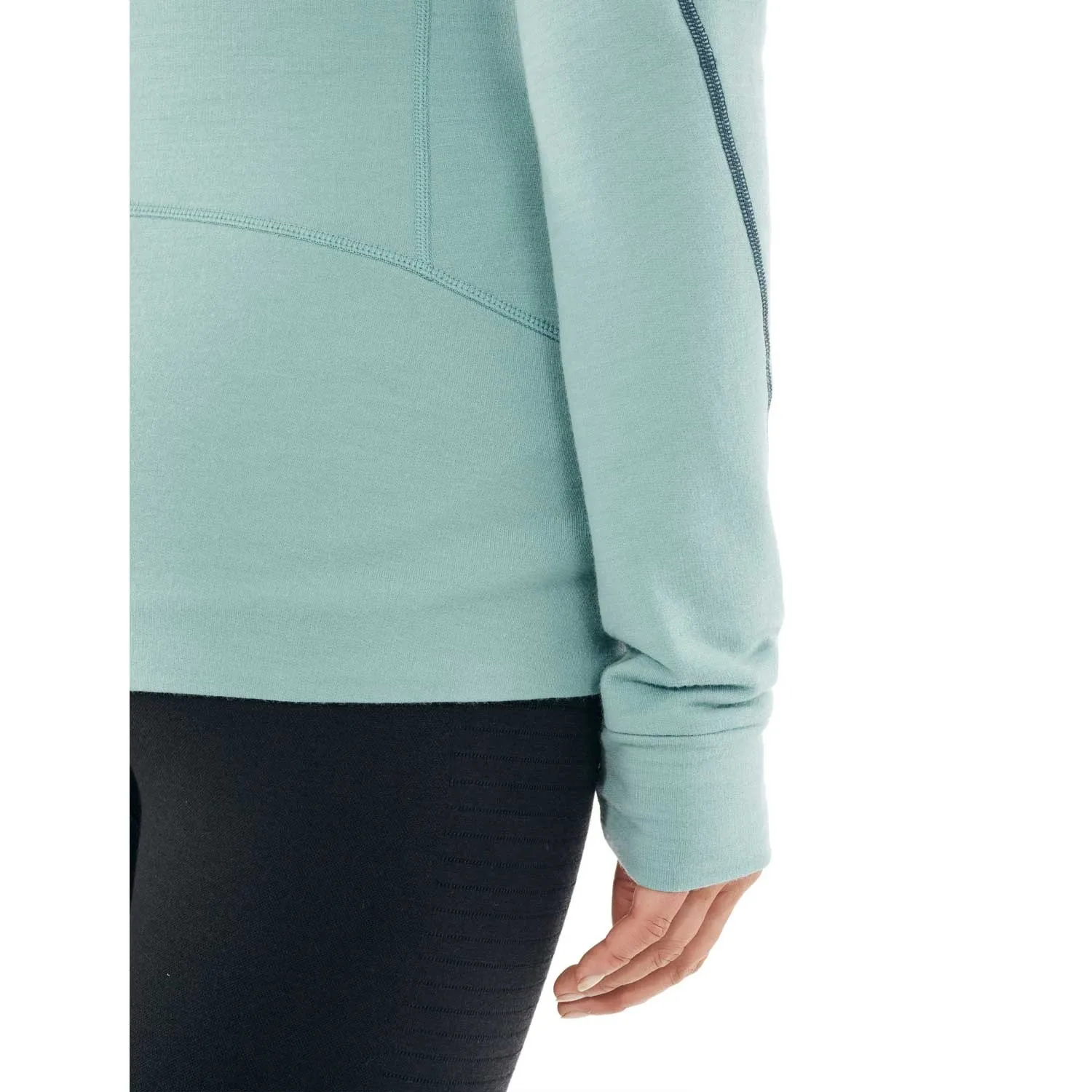 Merino Quantum II Long Sleeve Zip Hood Jacket - Women's