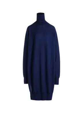 MERINO WOOL TURTLENECK LONG KNIT