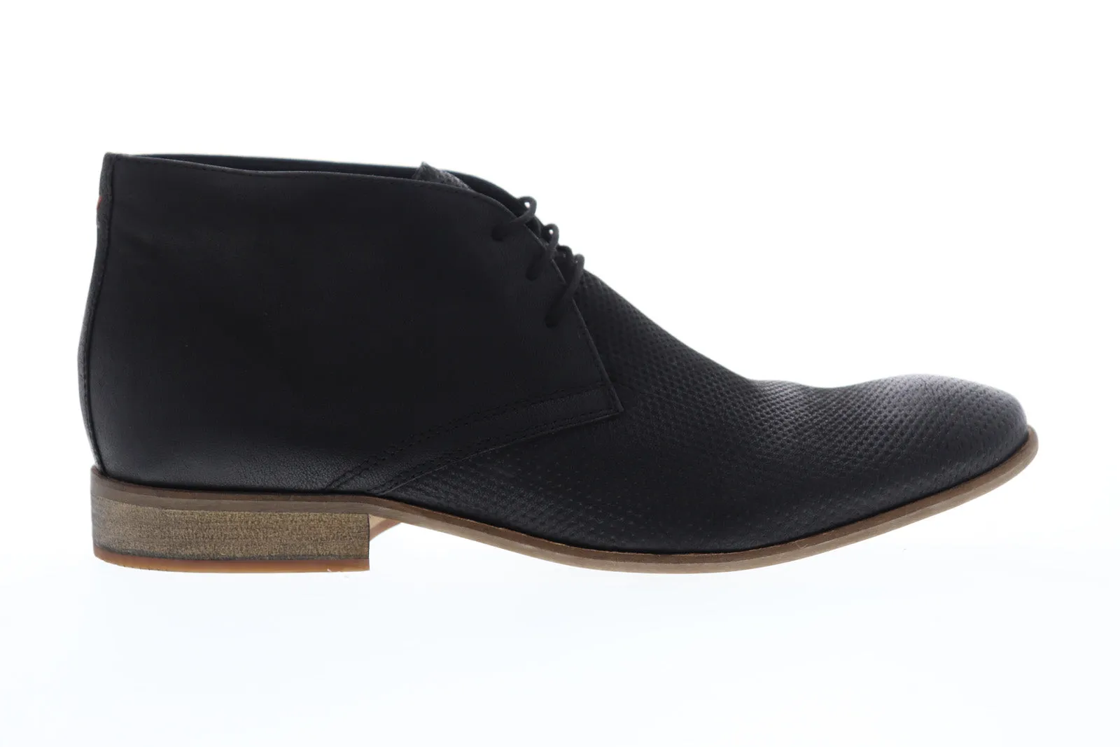 MFW419 Frank Wright Howlin Men's Black Leather Chukka Boots