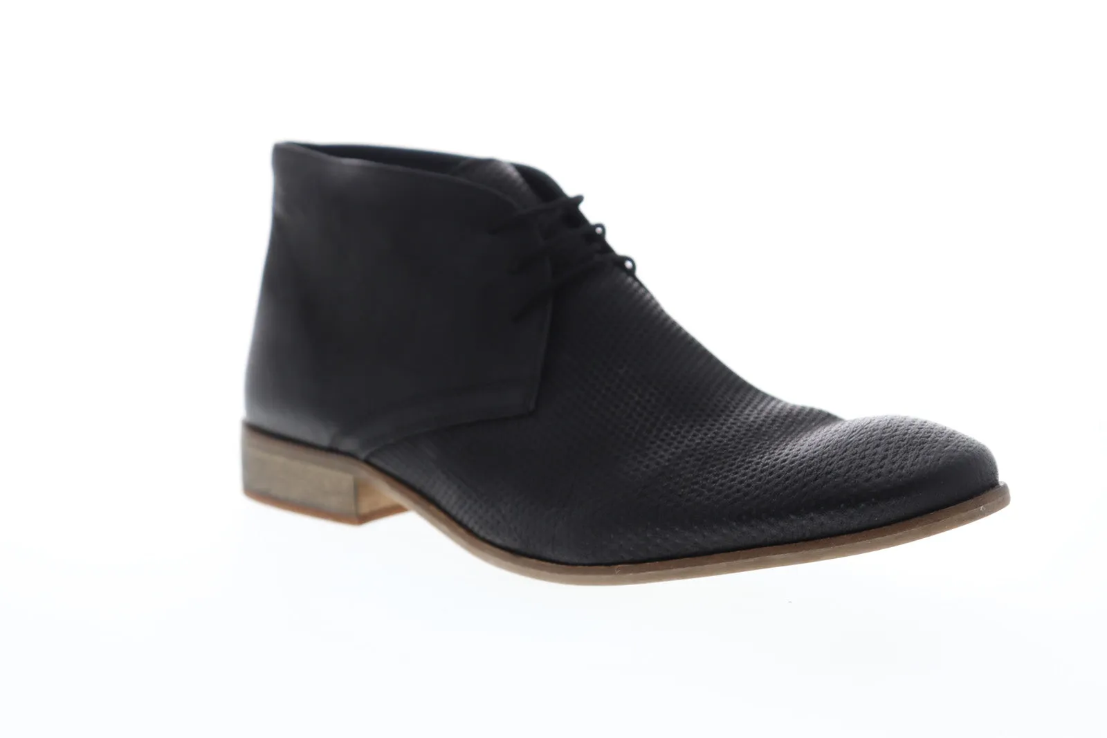 MFW419 Frank Wright Howlin Men's Black Leather Chukka Boots