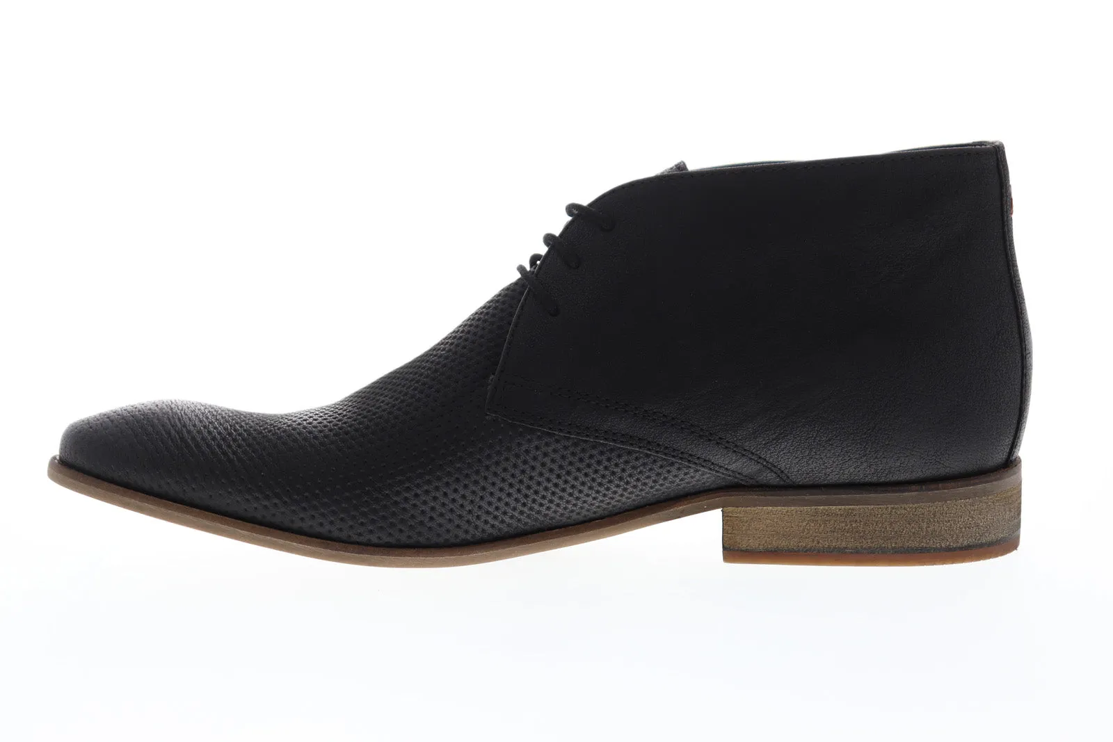 MFW419 Frank Wright Howlin Men's Black Leather Chukka Boots