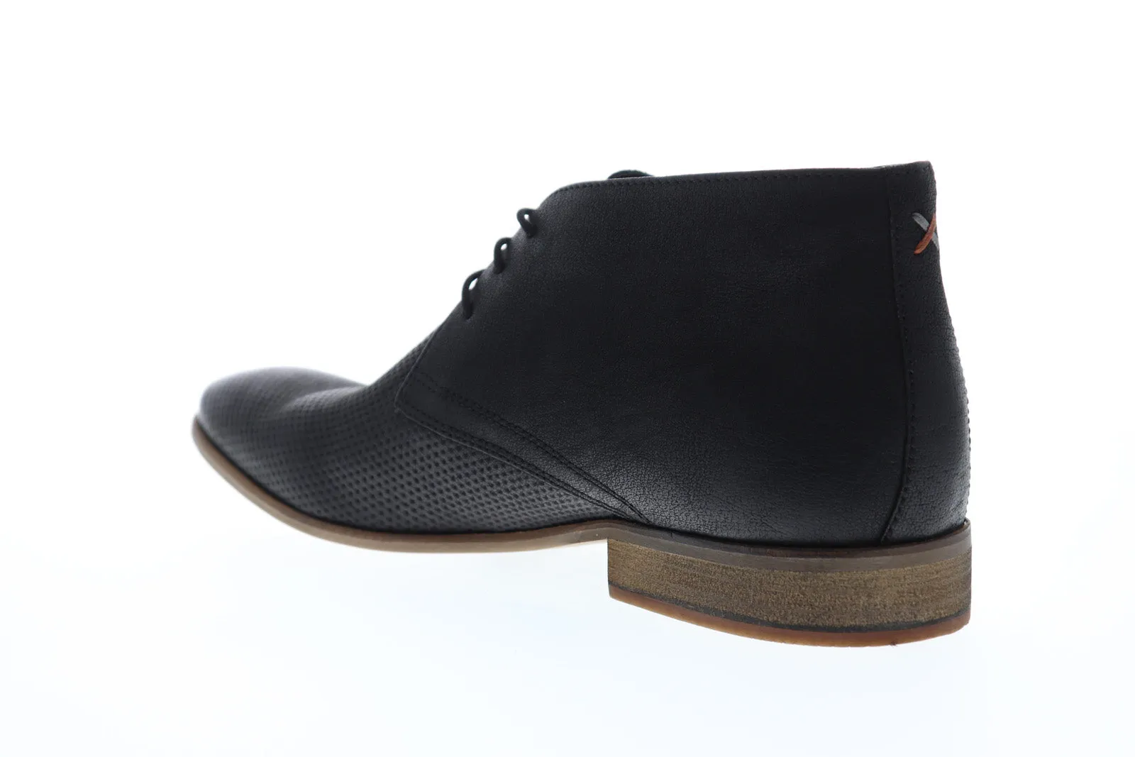 MFW419 Frank Wright Howlin Men's Black Leather Chukka Boots