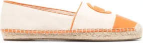 Michael Kors monogram-embroidered espadrilles Neutrals