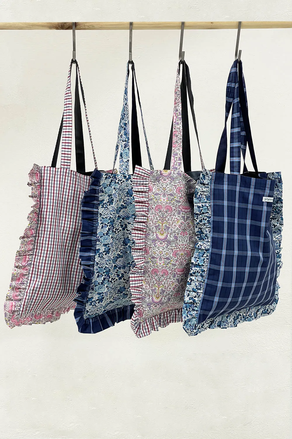 MILLY Liberty and Tartan Fabric Bag