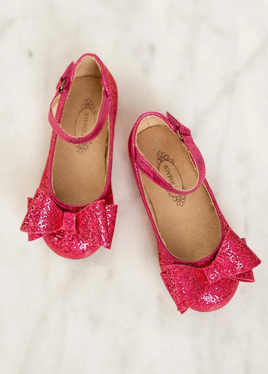 Miriam Flat in Fuschia