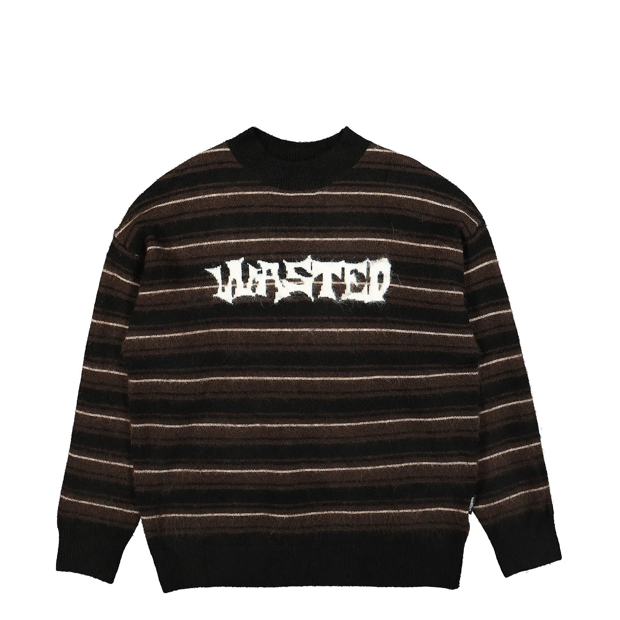 Mohair Stripes Sweatshirt