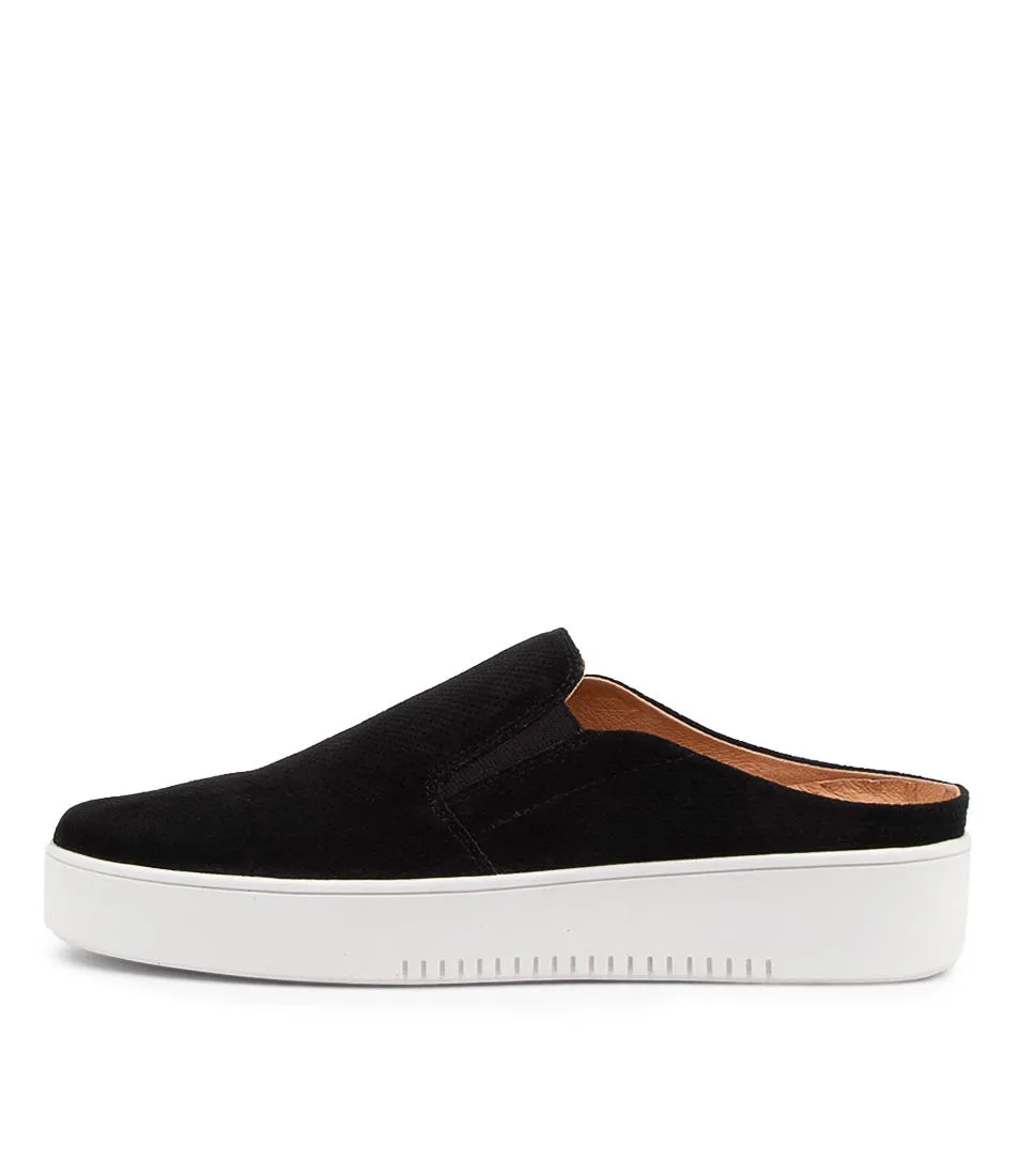 MOLLINI Leona Black Suede Sneakers